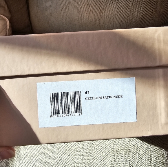 Anthropologie Gedebe Cecile Satin Heels NIB - Picture 5 of 16